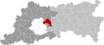 Zaventem Flemish-Brabant Belgium Map